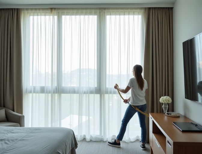 Dicky Beach Sheer Curtain Cleaning